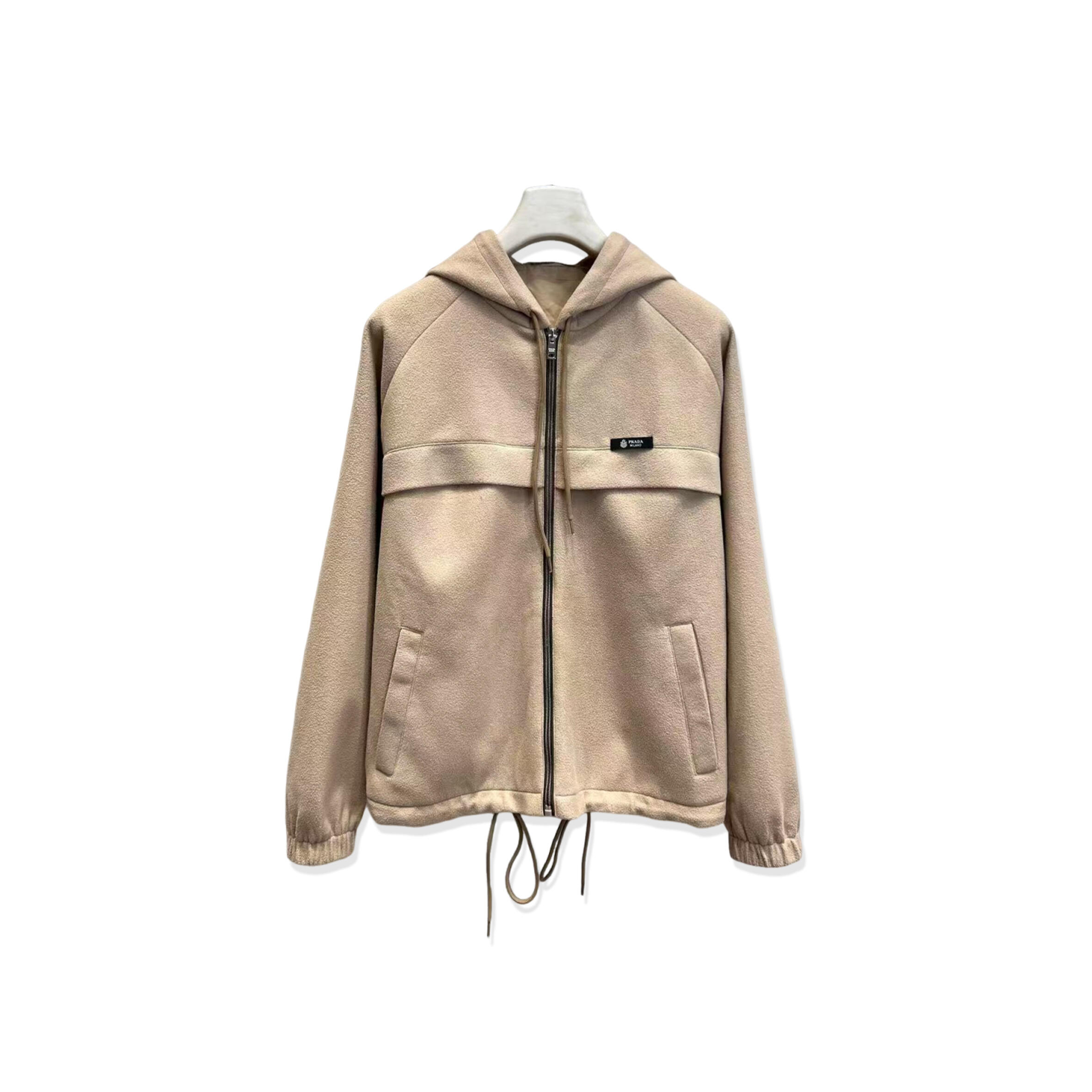Pra*a technical fleece hoodie jacket